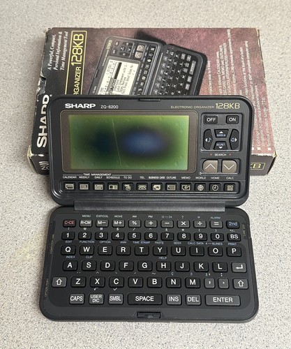 Sharp 6200 128kb organizer - 128kb,