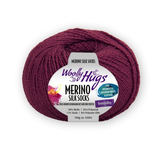 Merino seta calzini woolly - merino,