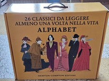 26 Classici ALPHABET Leggere Almeno Una Volta Vita Valigia Libri Newton Compton