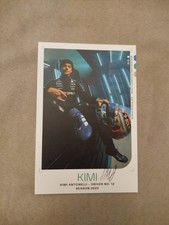 Cartolina pilota Kimi Antonelli - Mercedes - F1