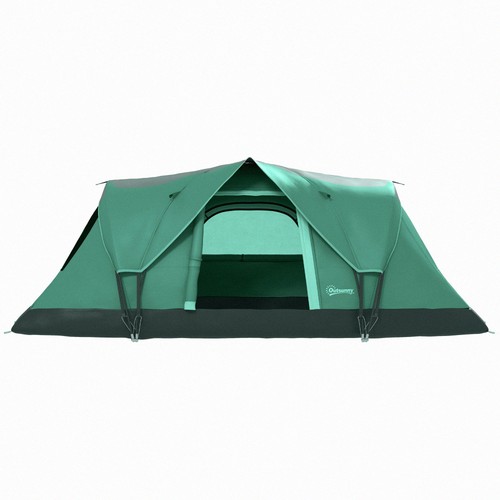 Outsunny tenda per campeggio - tenda, 6