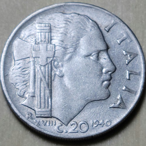 Italian centesimi 1940 - -,