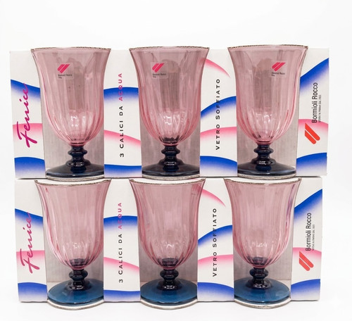 Set calici acqua vintage - set,