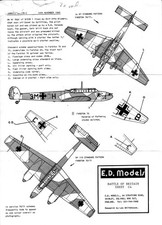 ED Models C4, Messerschmitt Bf