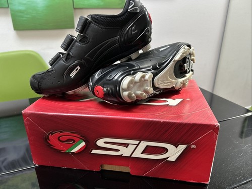 Scarpe mtb sidi giau black - scarpe, 39