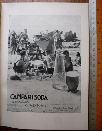 Pubblicità 1934 campari - 1934,
