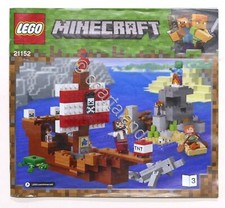 LEGO Minecraft - Manuale Istruzioni 21152 - Galeone dei pirati