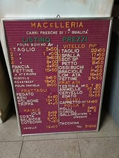 Listino Prezzi  Vintage