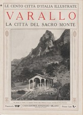 VARALLO - CENTO CITTA' D'ITALIA ILLUSTRATE 119 - ANNI 20 "OTTIMO"