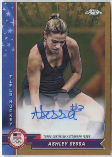 Ashley sessa 2024 cromo usa - cromo,
