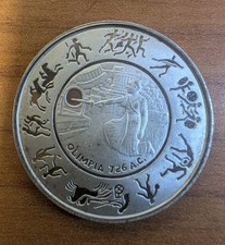 Medaglia In Argento 925 Del