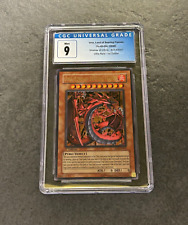 YUGIOH! - URIA LORD OF SEARING FLAMES - ULTRA RARE- SOI EN001 1ED - PSA CGC 9
