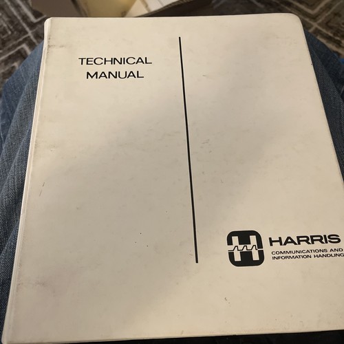 Harris manuale tecnico - harris,