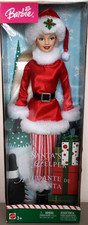 Barbie bionda SANTA'S HELPER