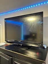 Sharp Black TV with HDMI Input