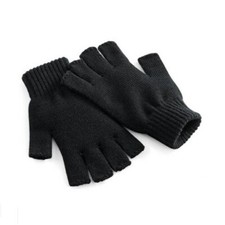 GUANTI MEZZO SENZA DITA TAGLIATI INVERNALI LAVORO UOMO DONNA RAGAZZO UNISEX 