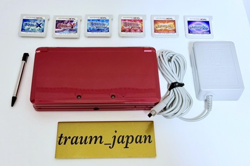 Nintendo 3ds console rossa - console,