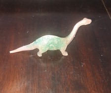 DINOSAURO BRONTOSAURO  VINTAGE ANNI '80 LUNGHEZZA 9  CM ALTEZZA 3  CM PLASTICA