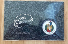 I Simpsons auguri di Natale 1 oz argento 2022 in carta limitata 2.500 (Rif.79)
