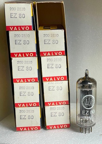 Tubo raddrizzatore ez80 - raddrizzatore, valvo