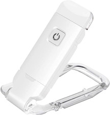 Lampada Da Lettura LED Con 3Colori Luce per Libri a Letto,Notturna E Da Comodino