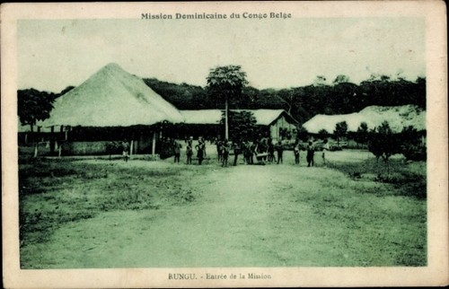 Cartolina rungu congo - rungu,
