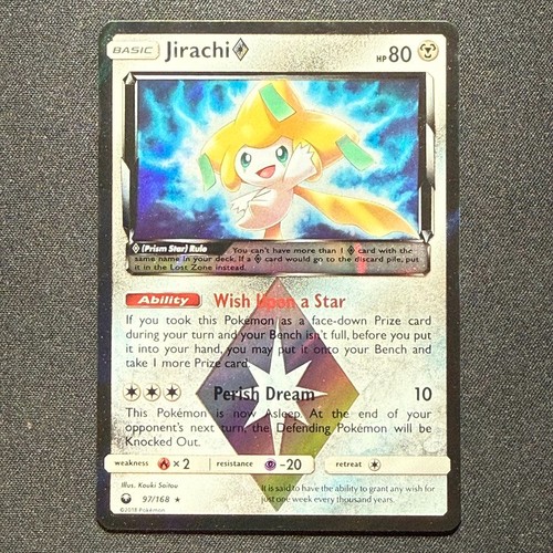 Jirachi 168 prisma raro - jirachi,