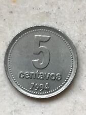 Scegli ARGENTINA 5 CENTAVOS MONETARY REFORM dal 1992 al 1995 CENTAVO ARGENTINO