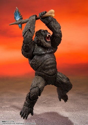 Bandai godzilla vs kong - godzilla,
