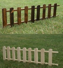 Steccato in legno bordura