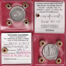 ITALIA 5 lire 1926 Aquilino