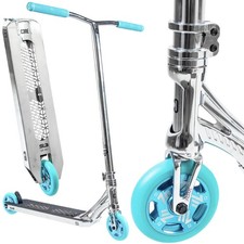 CORE SL3 Stunt Scooter Pedaliera Trick Roller Park H=92,5 cm Cromato/Teal