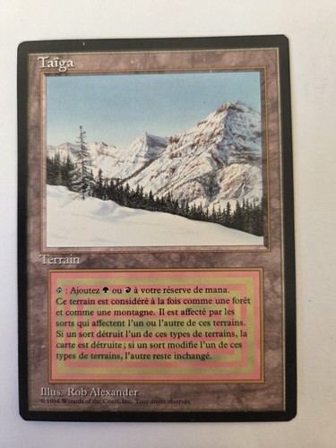 Magic mtg taïga - taïga, ed