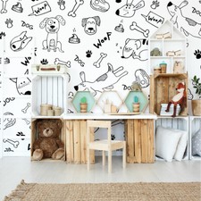 Fotomurale VINILE camera dei