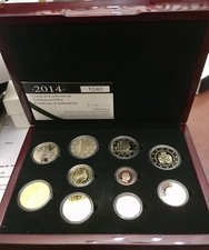 2014 LUXEMBOURG PROOF COIN SET - EUROSYSTEM