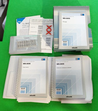 MS DOS 3.3 MANUALI OLIVETTI VINTAGE COMPUTER RETRO PC IBM 286 386 486 PCS M20 L1