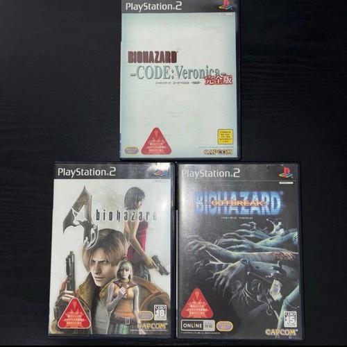 Ps2 resident evil outbreak - resident, 4
