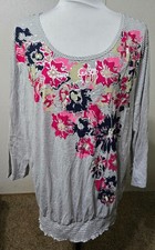 Top blusa donna 2XL bianco