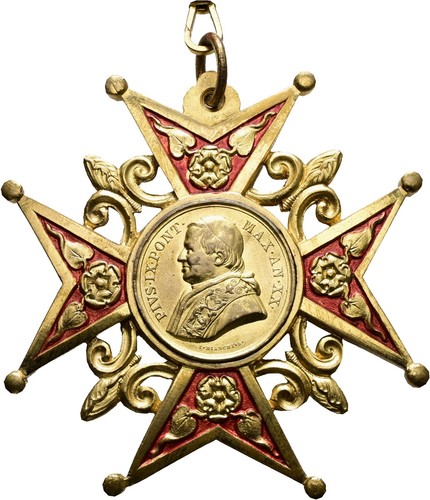 Pio rarissima medaglia 1865 - pio,