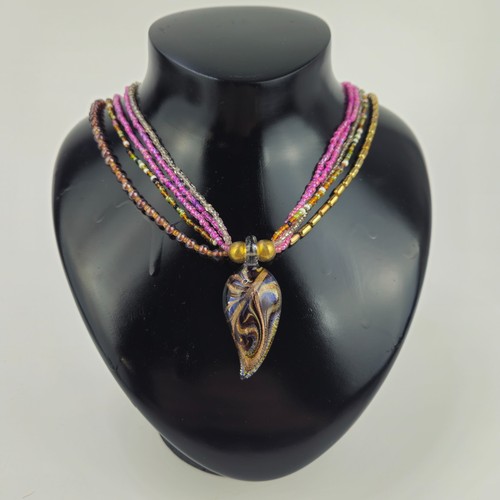 Collana perle semi - collana,