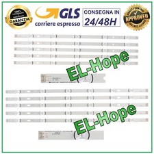 KIT 10 BARRE STRIP LED PER TV LG 55" LB160DZ-A LB161DZ-B 55LB550 55LB551 55LB552
