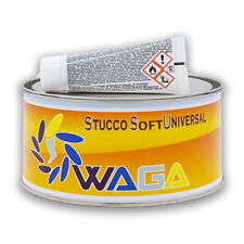Waga Stucco Metallico Soft Beige 2 Kg + Catalizzatore per Carrozzeria Auto e ...