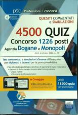 4500 QUIZ CONCORSO 1226 POSTI
