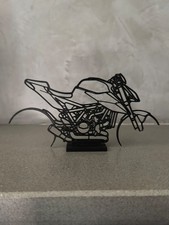Moto stilizzata stampata in 3D