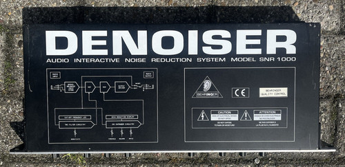 Behringer snr 1000 - snr, sistemi
