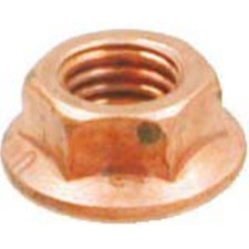 COPPER EXHAUST PIPE NUT GILERA