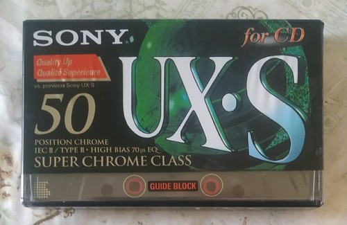 Audiocassetta sony - ux-s, 50