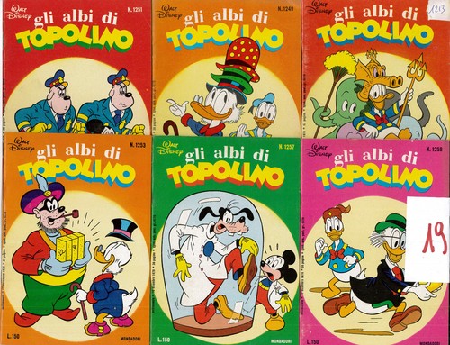Topolino albi fumetti - topolino,