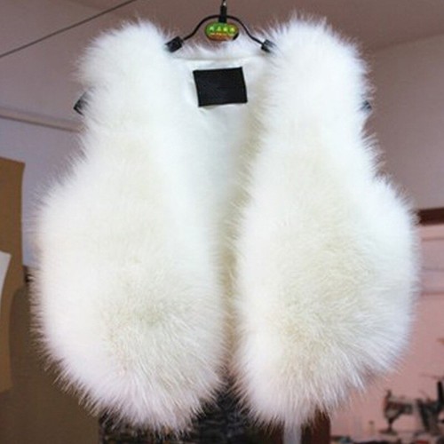 Gilet senza maniche pelo - gilet,