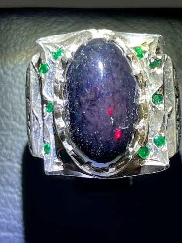 Anello uomo argento - 925, fuoco